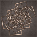 double spirale de cadres
