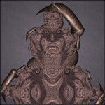 Quaternion Julia (bronze)